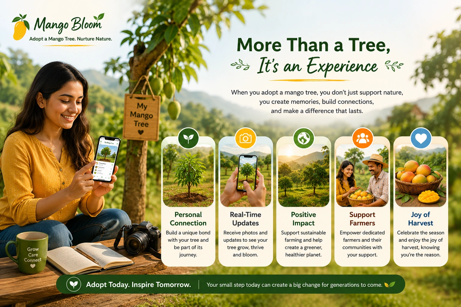 Mango Bloom farmer support and sustainable farming benefits